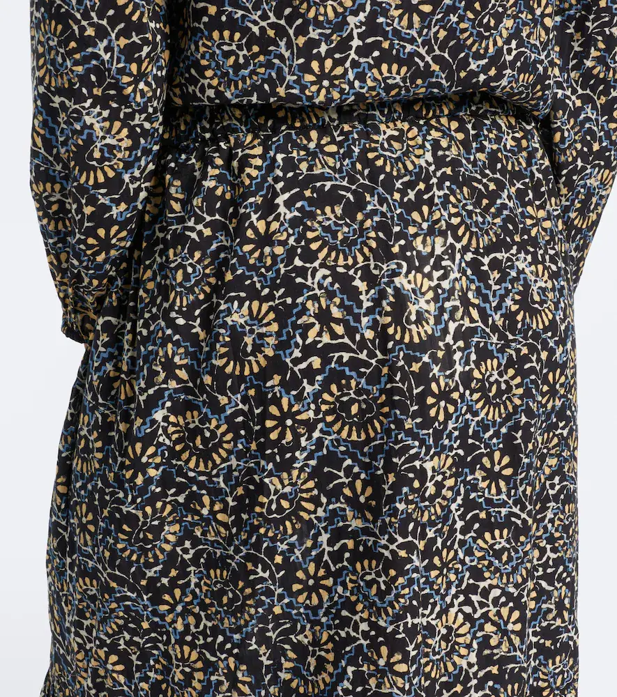 Ulla Johnson Olina printed tiered cotton-blend midi skirt | Thumbnail 2 Ulla Johnson Olina printed tiered cotton-blend midi skirt | Thumbnail 2