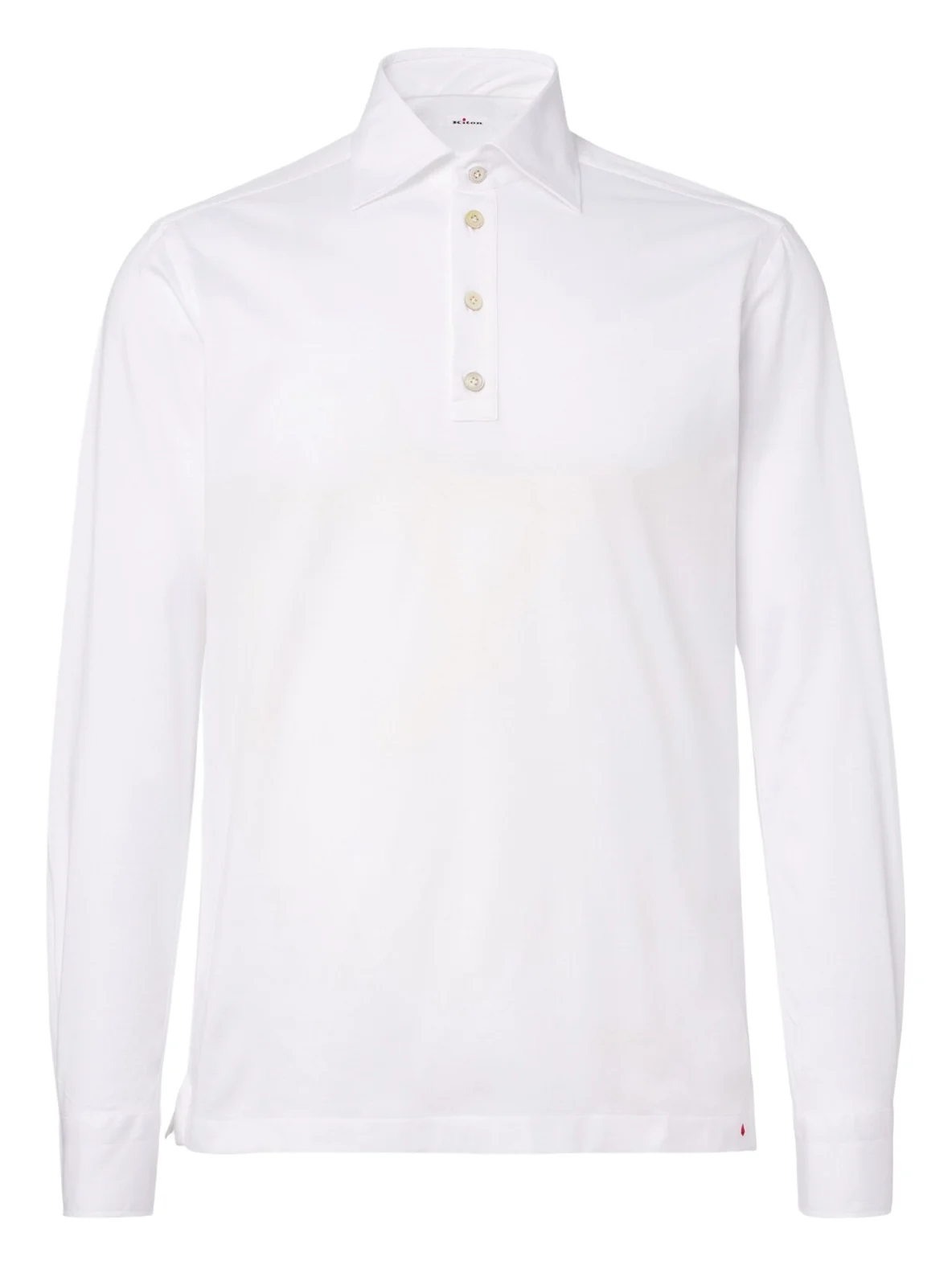 Cotton poplin polo top Cotton poplin polo top