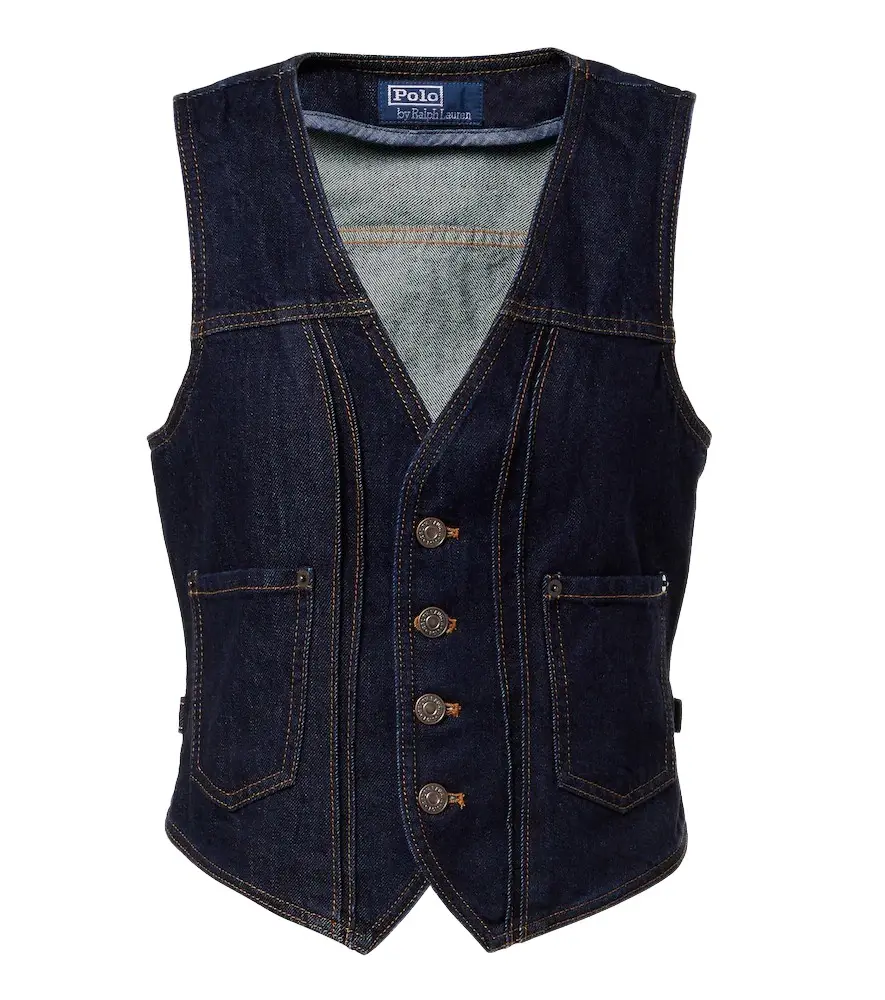 Polo Ralph Lauren Denim vest | Image 1 Polo Ralph Lauren Denim vest | Image 1