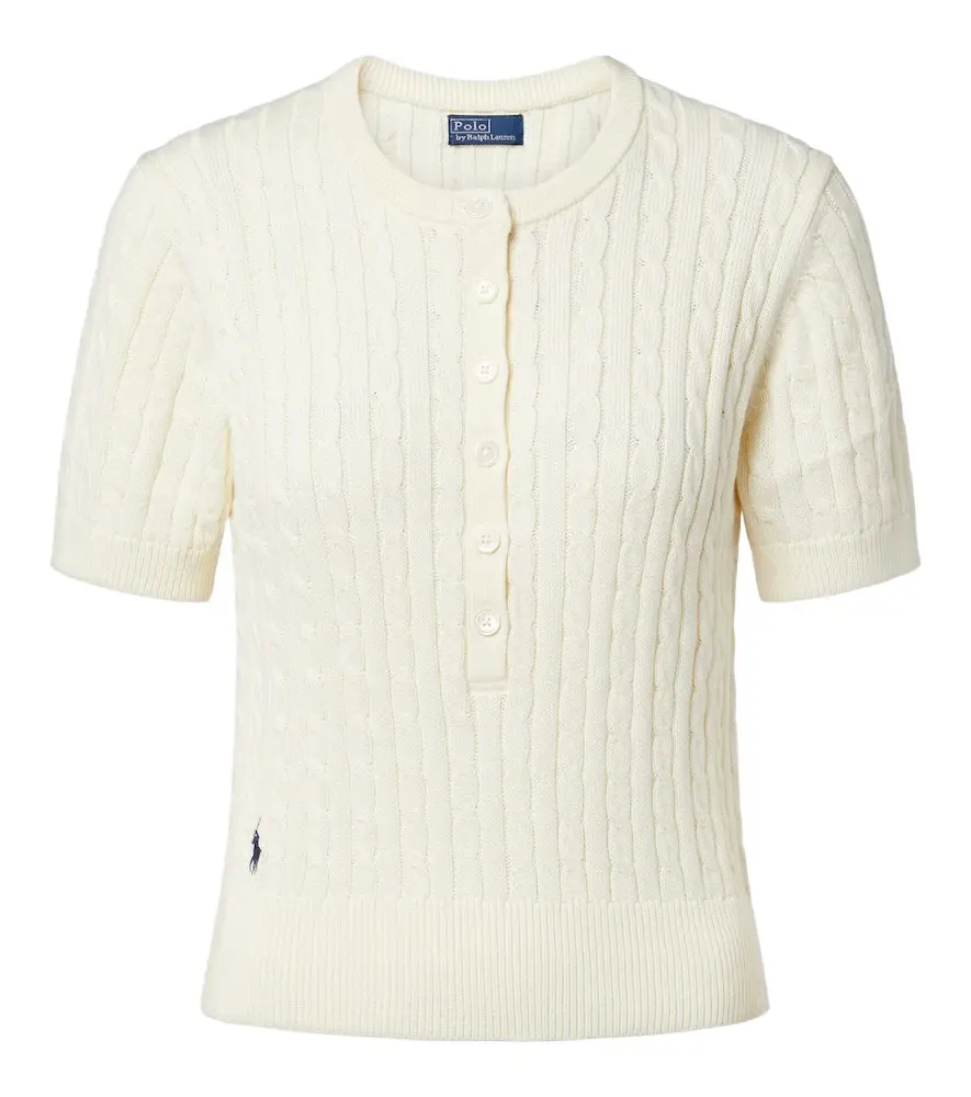 Polo Ralph Lauren Cable-knit cotton sweater