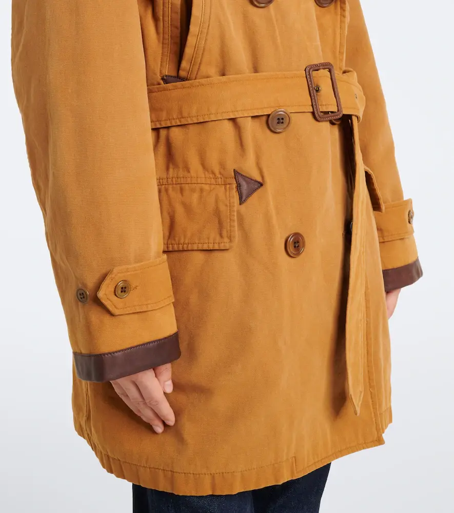 Polo Ralph Lauren Shearling-trimmed cotton coat | Thumbnail 5 Polo Ralph Lauren Shearling-trimmed cotton coat | Thumbnail 5