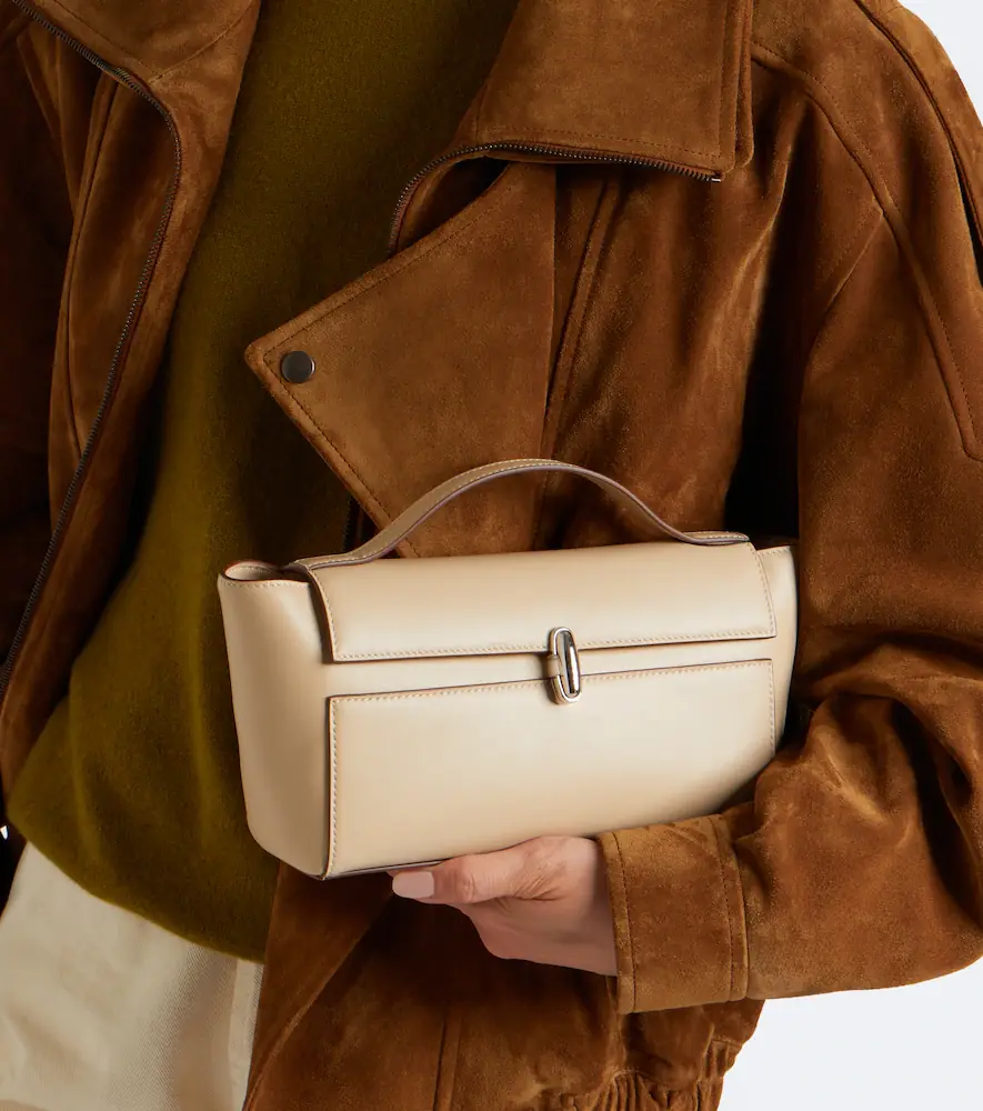 Savette Symmetry Trapeze Small leather top-handle bag | Thumbnail 4 Savette Symmetry Trapeze Small leather top-handle bag | Thumbnail 4