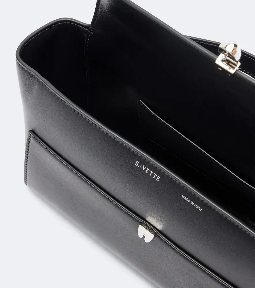 Savette Symmetry Trapeze leather clutch | Thumbnail 3