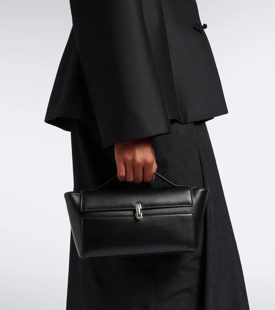 Savette Symmetry Trapeze leather clutch | Thumbnail 4