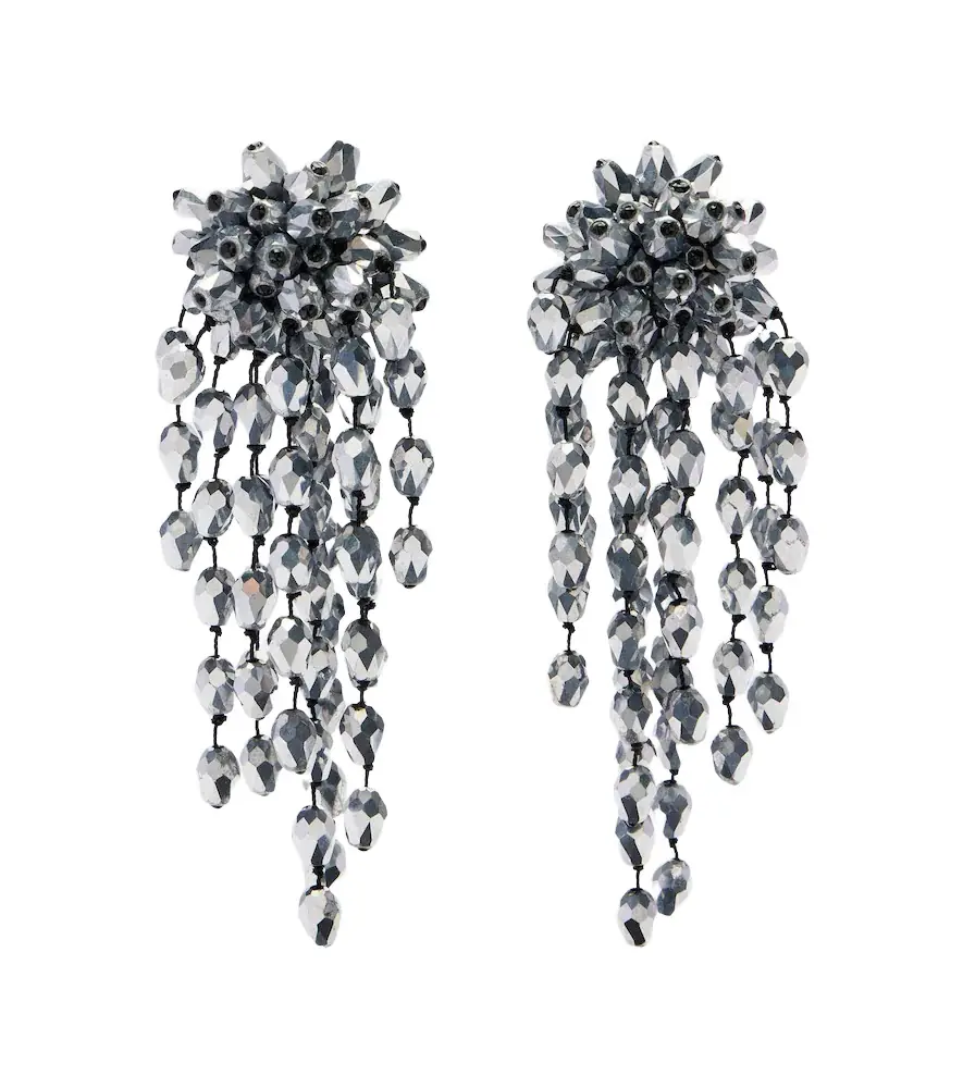 Isabel Marant Hanabi beaded clip-on earrings | Image 1 Isabel Marant Hanabi beaded clip-on earrings | Image 1