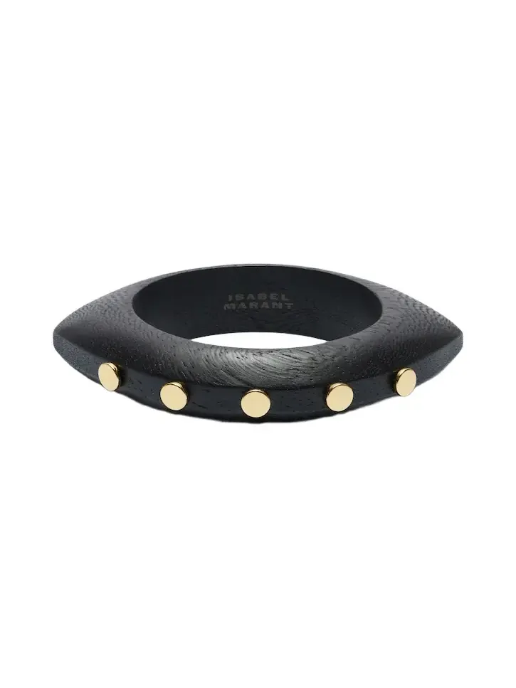 Layla studded wood bangle Layla studded wood bangle