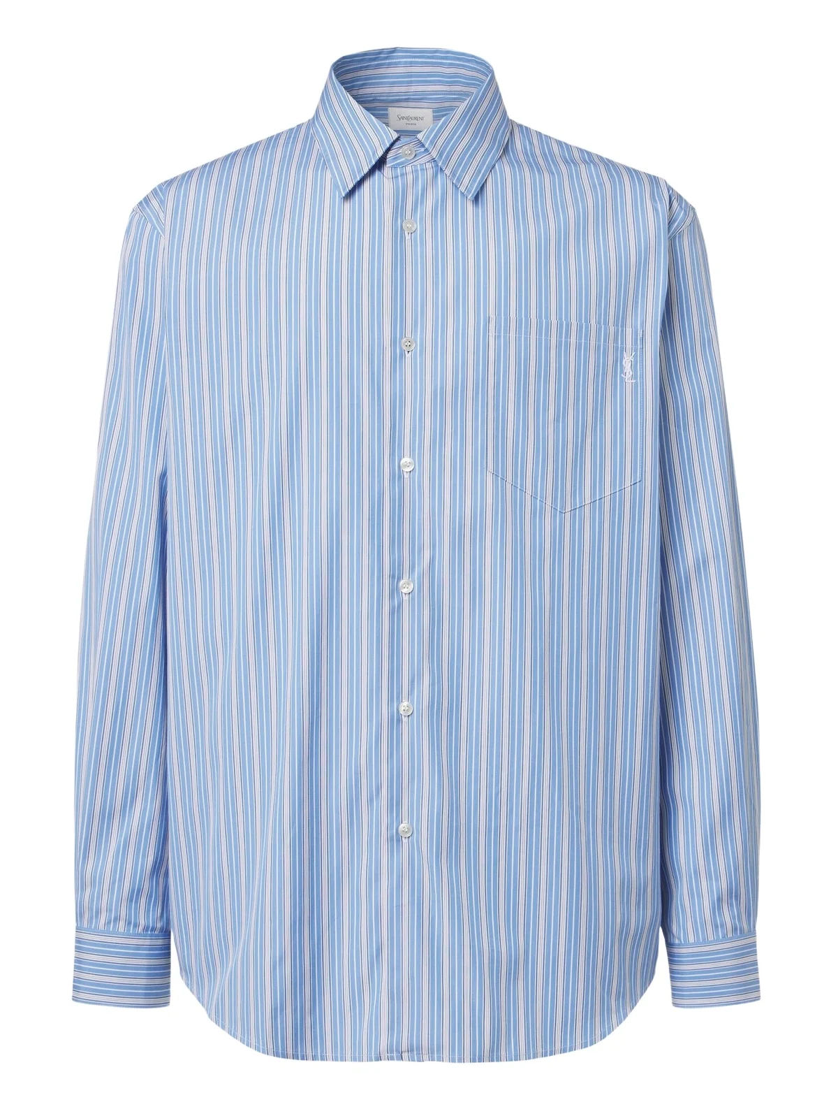 Striped cotton poplin shirt Striped cotton poplin shirt