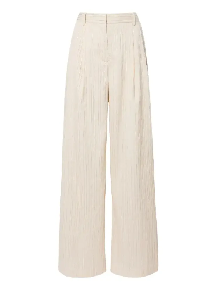 Grace striped wide-leg pants Grace striped wide-leg pants