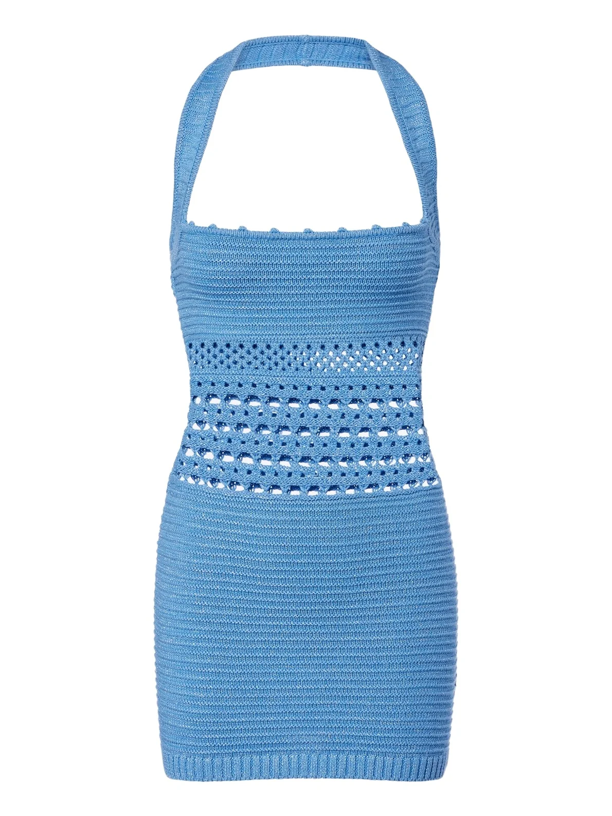 Retrofête Ronni cotton-blend crochet minidress Retrofête Ronni cotton-blend crochet minidress