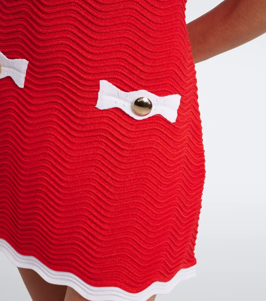 Retrofête Retrofête Ondina ribbed-knit minidress | Thumbnail 2 Retrofête Retrofête Ondina ribbed-knit minidress | Thumbnail 2