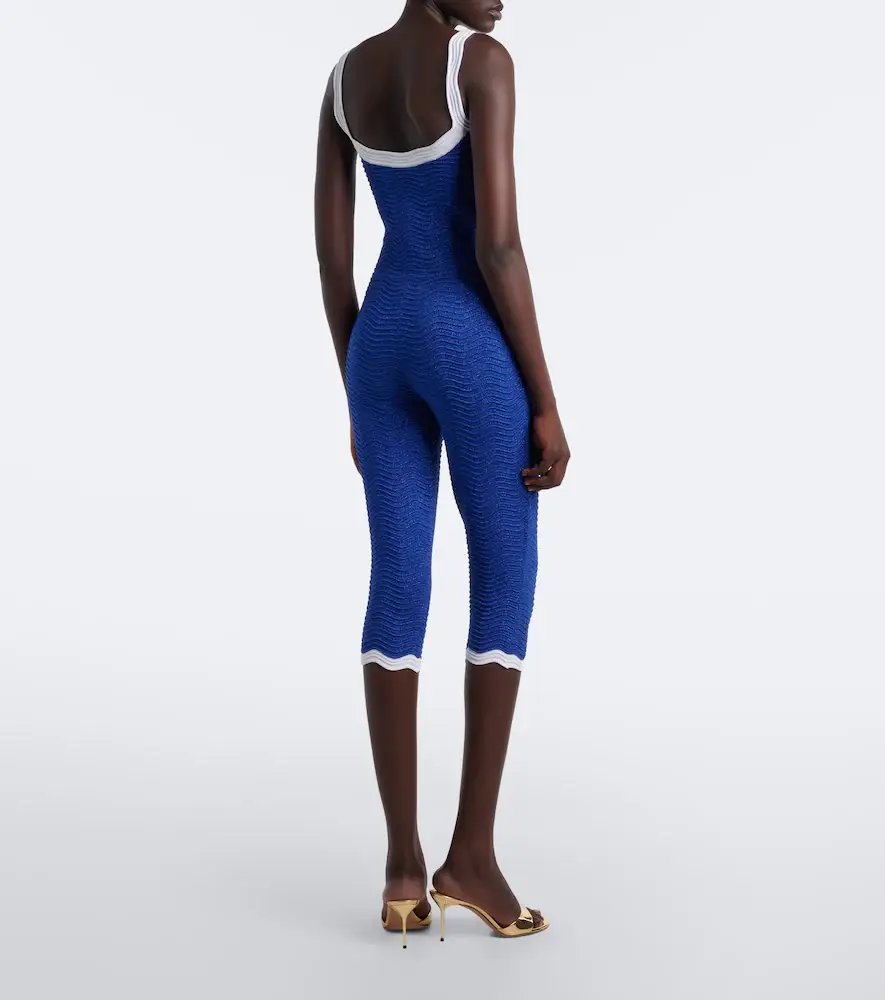 Retrofête Retrofête Verene rib-knitted jumpsuit | Thumbnail 2 Retrofête Retrofête Verene rib-knitted jumpsuit | Thumbnail 2