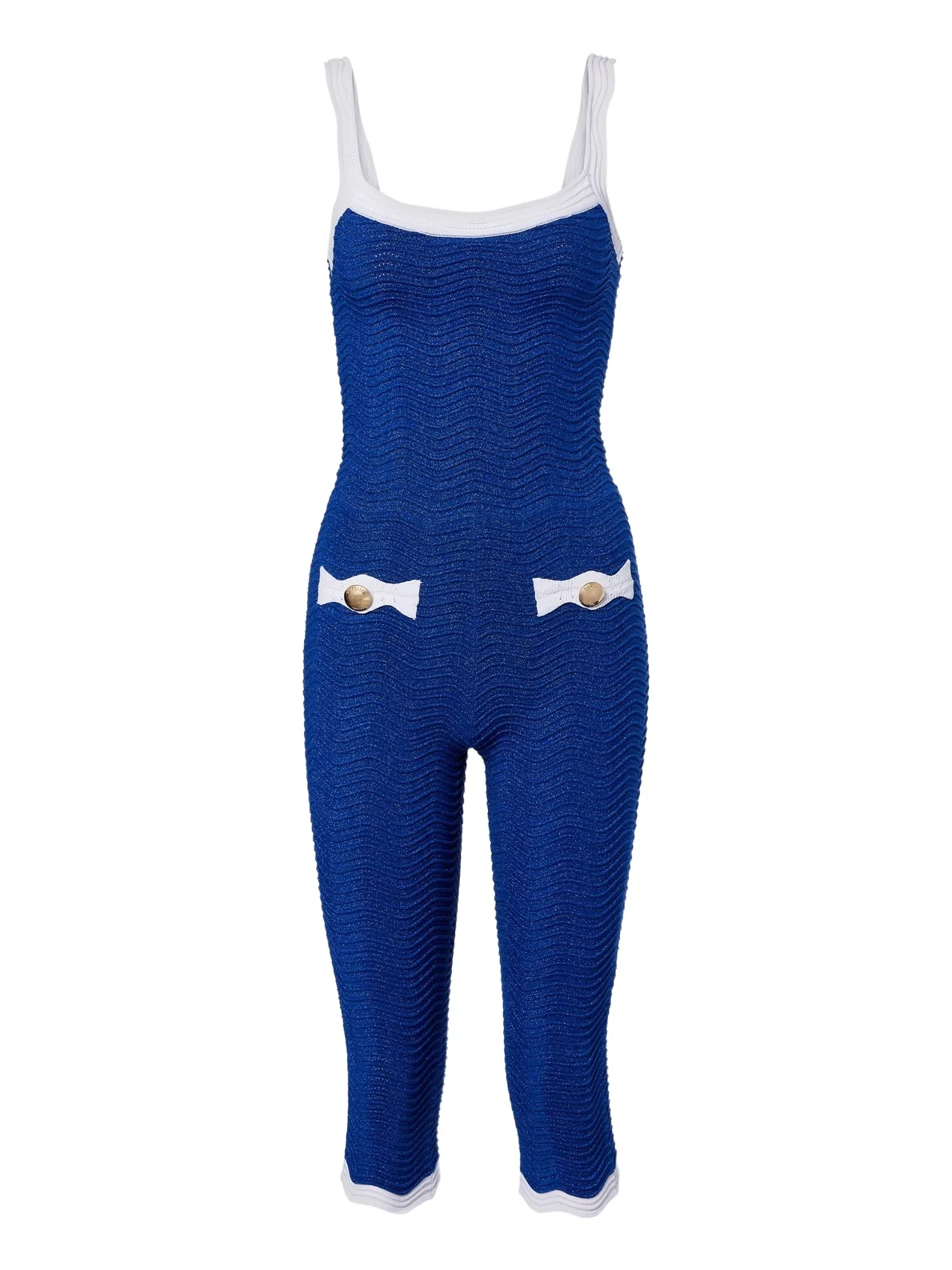 Retrofête Verene rib-knitted jumpsuit Retrofête Verene rib-knitted jumpsuit