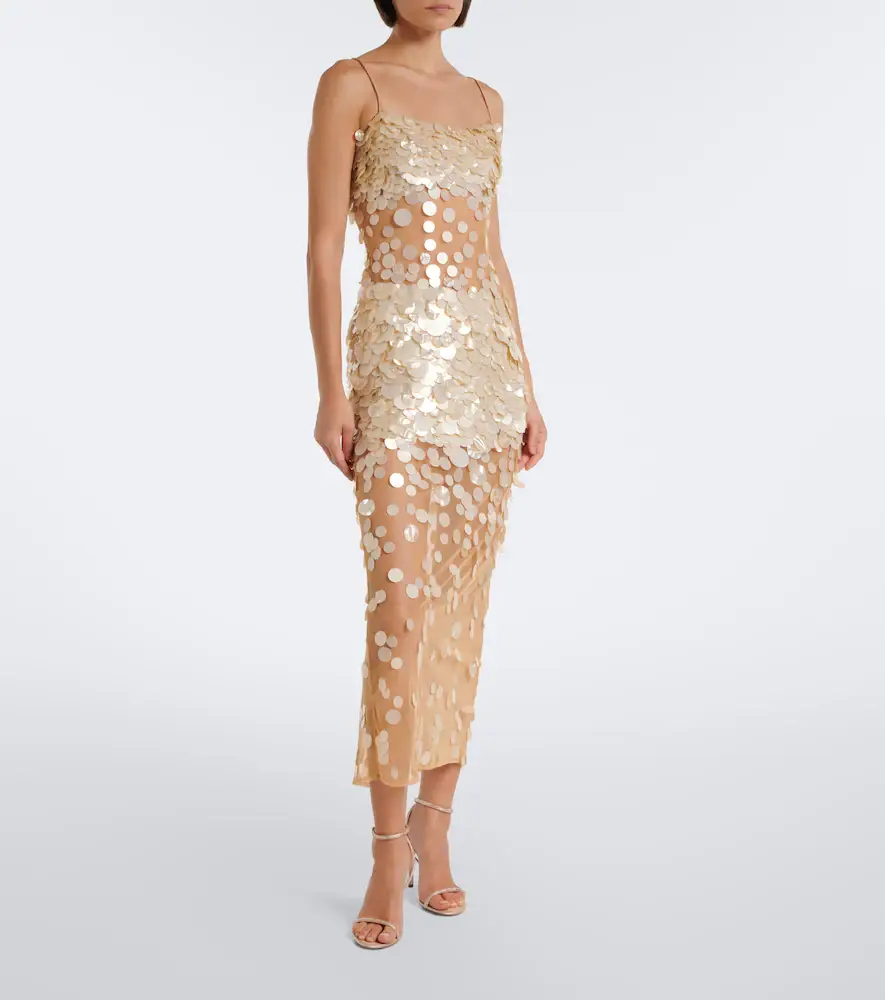 Retrofête Retrofête Mischa embellished cocktail dress | Thumbnail 2