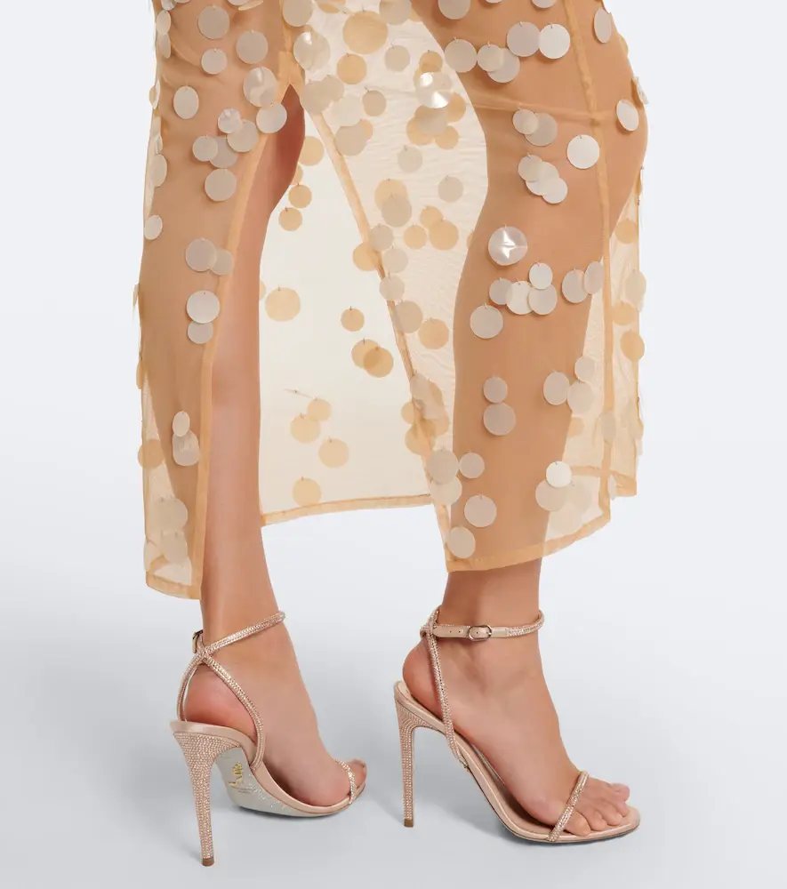 Retrofête Retrofête Mischa embellished cocktail dress | Thumbnail 4