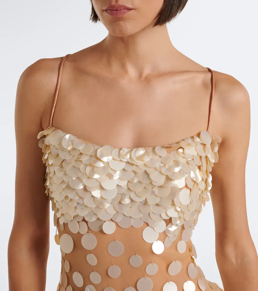 Retrofête Retrofête Mischa embellished cocktail dress | Thumbnail 5