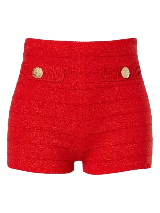 Retrofête Sandra knitted shorts