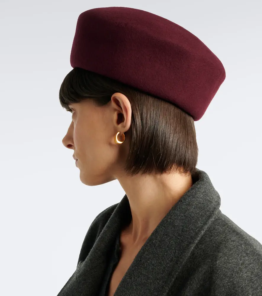 The Frankie Shop Noxley wool beret | Thumbnail 4