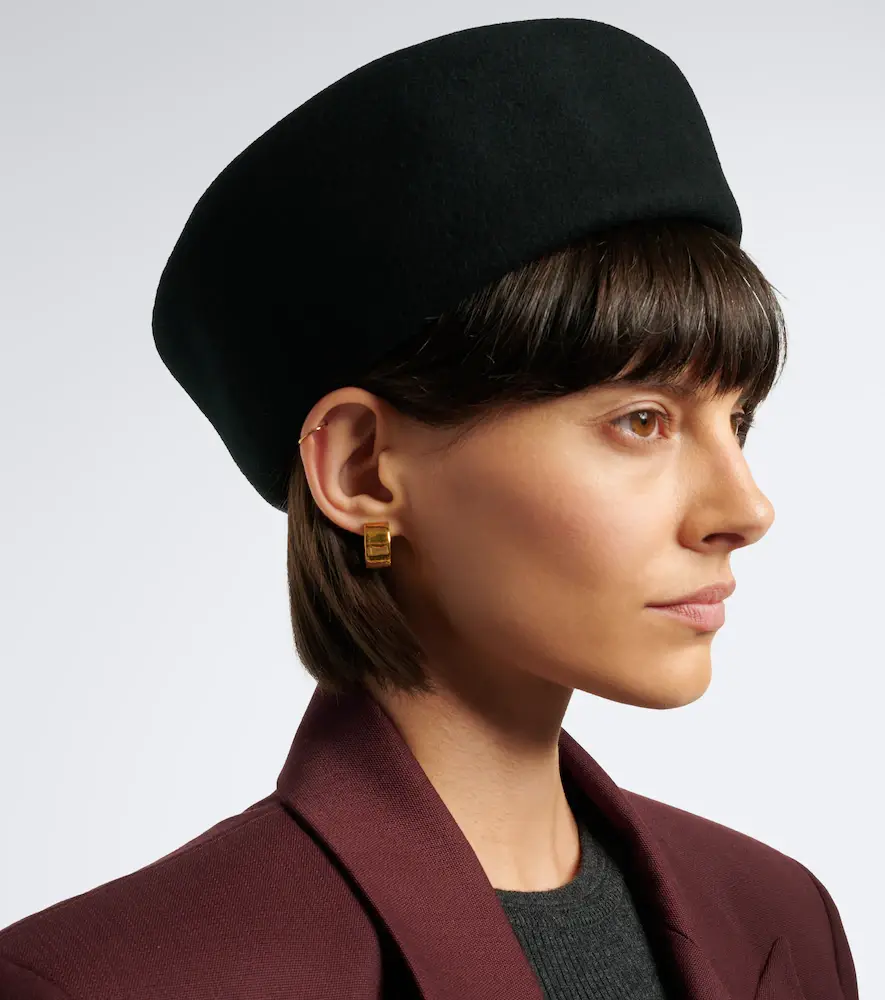 The Frankie Shop Noxley wool beret | Thumbnail 4