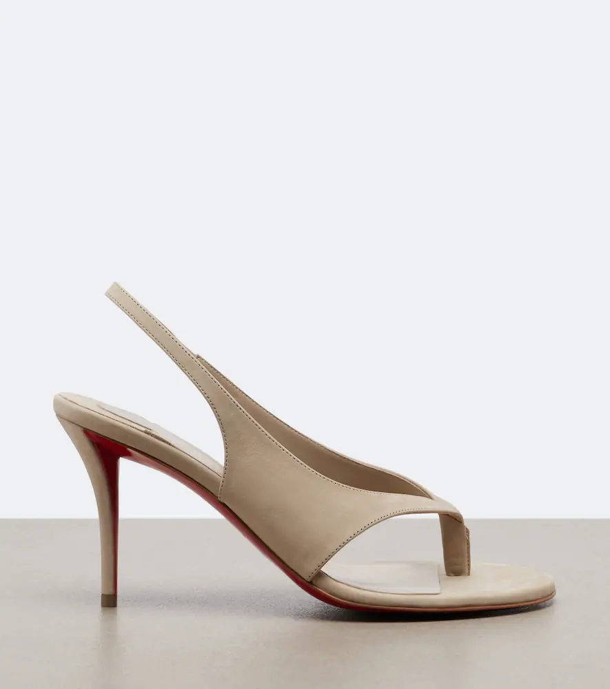 Christian Louboutin Miss Z suede thong sandals | Thumbnail 2 Christian Louboutin Miss Z suede thong sandals | Thumbnail 2