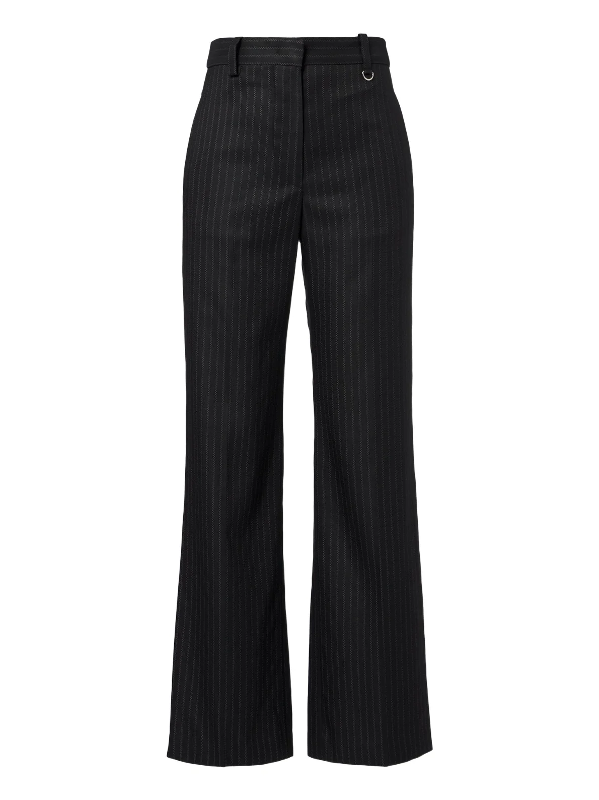 Noanda pinstripe wool-blend straight pants Noanda pinstripe wool-blend straight pants
