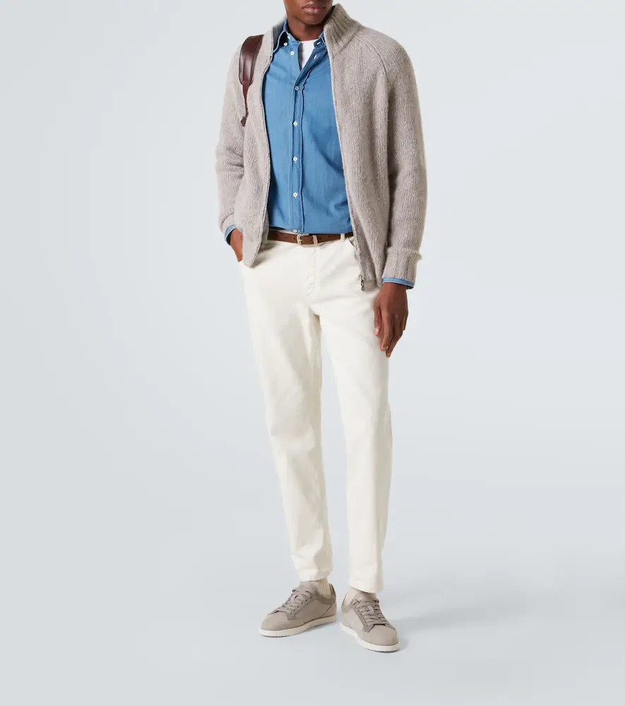 Brunello Cucinelli Cashmere and silk cardigan | Thumbnail 4 Brunello Cucinelli Cashmere and silk cardigan | Thumbnail 4