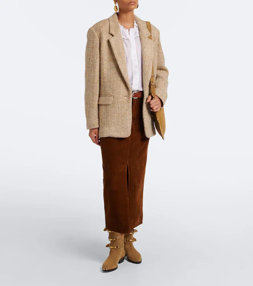 Marant Étoile Parly herringbone jacket | Thumbnail 3 Marant Étoile Parly herringbone jacket | Thumbnail 3