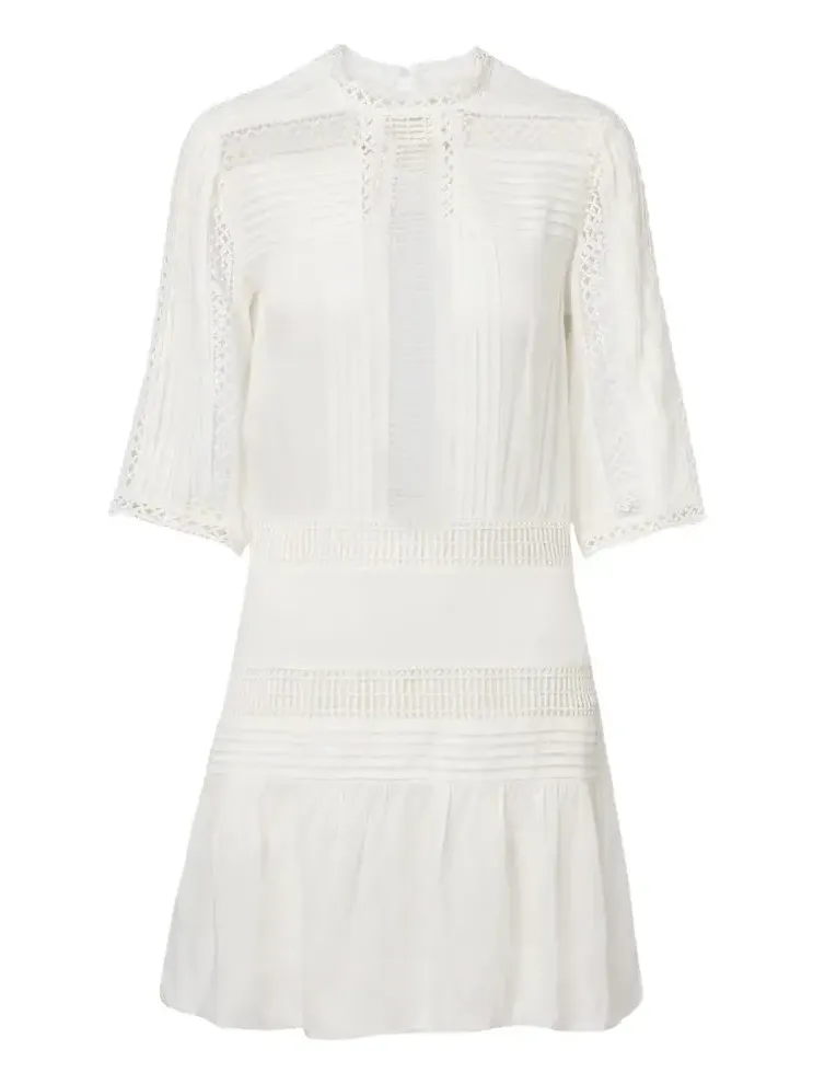 Paige open-knit minidress Paige open-knit minidress