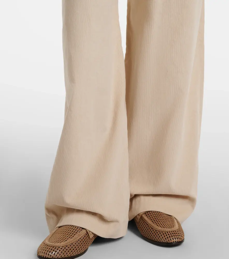 Brunello Cucinelli Cotton-blend corduroy wide-leg pants | Thumbnail 6 Brunello Cucinelli Cotton-blend corduroy wide-leg pants | Thumbnail 6