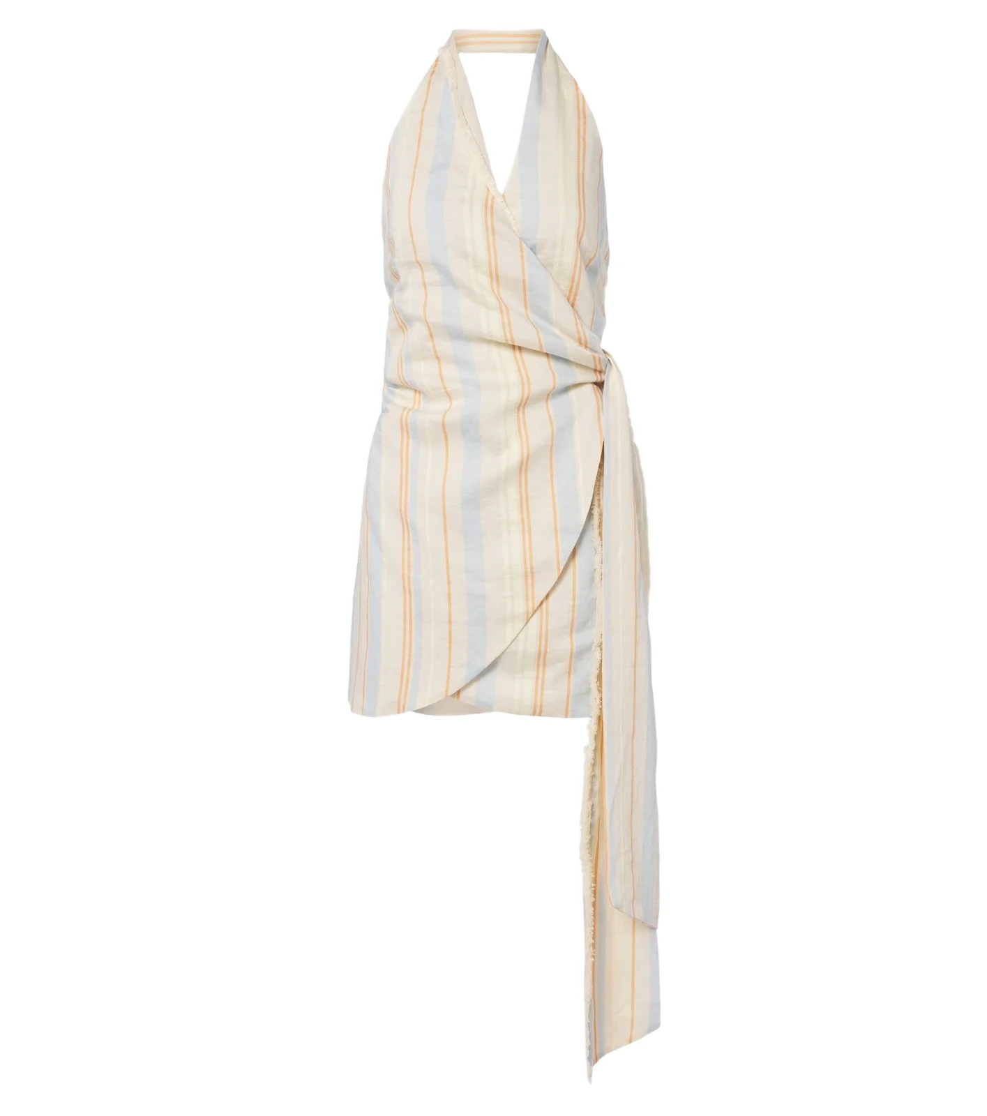 Pernille striped wrap dress Pernille striped wrap dress