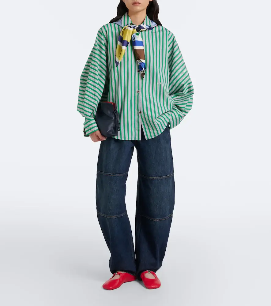 Loewe Faded barrel-leg jeans | Thumbnail 4