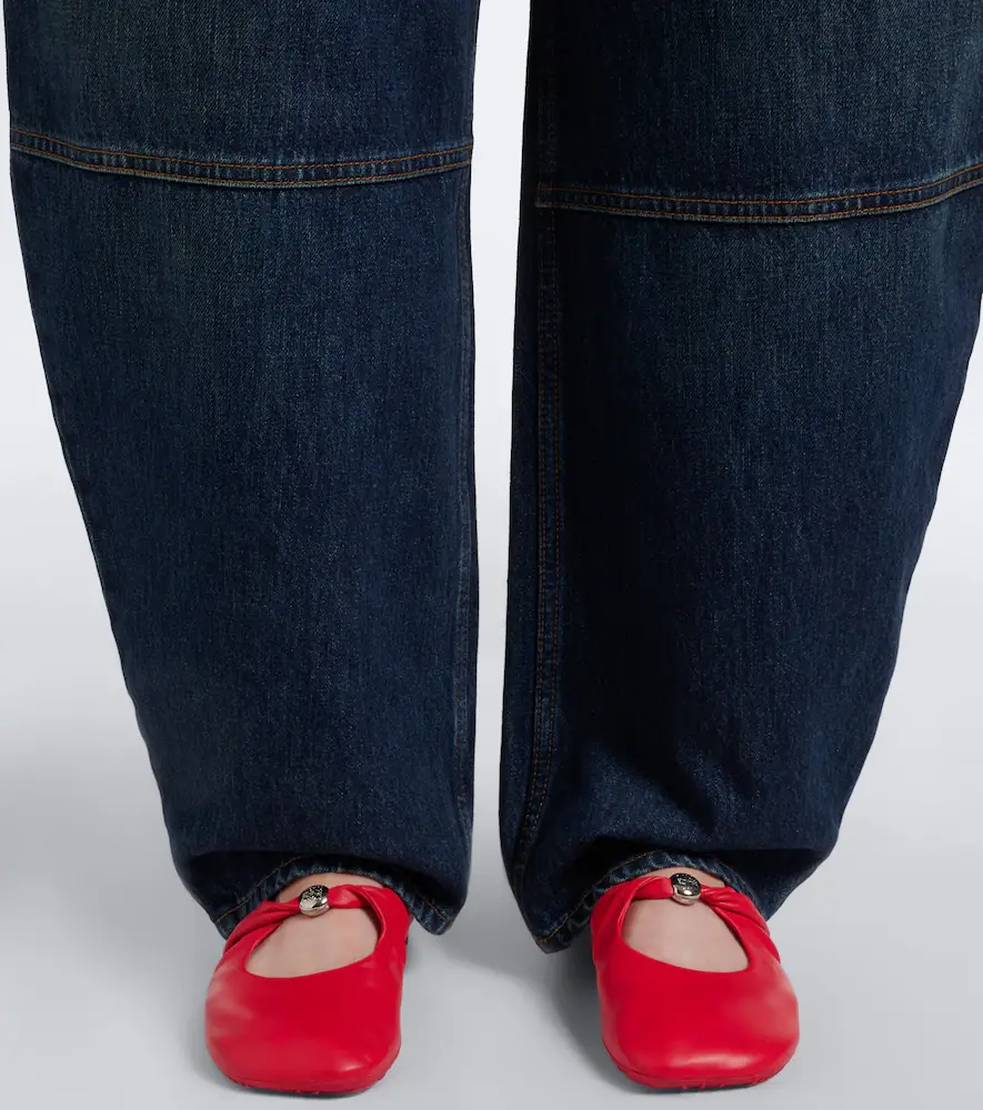 Loewe Faded barrel-leg jeans | Thumbnail 5