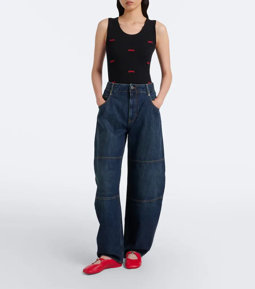 Loewe Faded barrel-leg jeans | Thumbnail 6