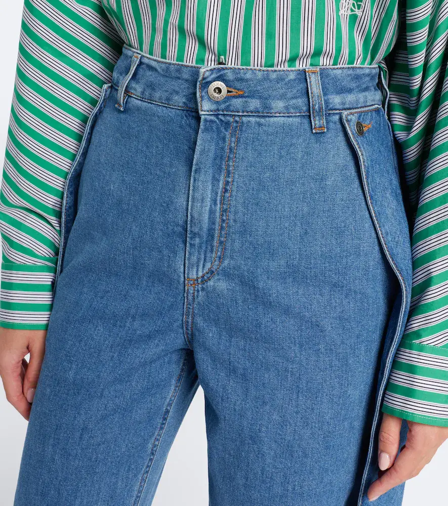 Loewe Draped wide-leg jeans | Thumbnail 2