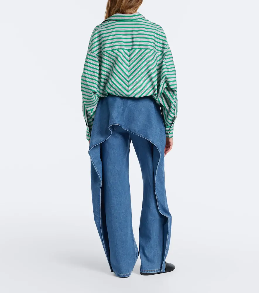 Loewe Draped wide-leg jeans | Thumbnail 5