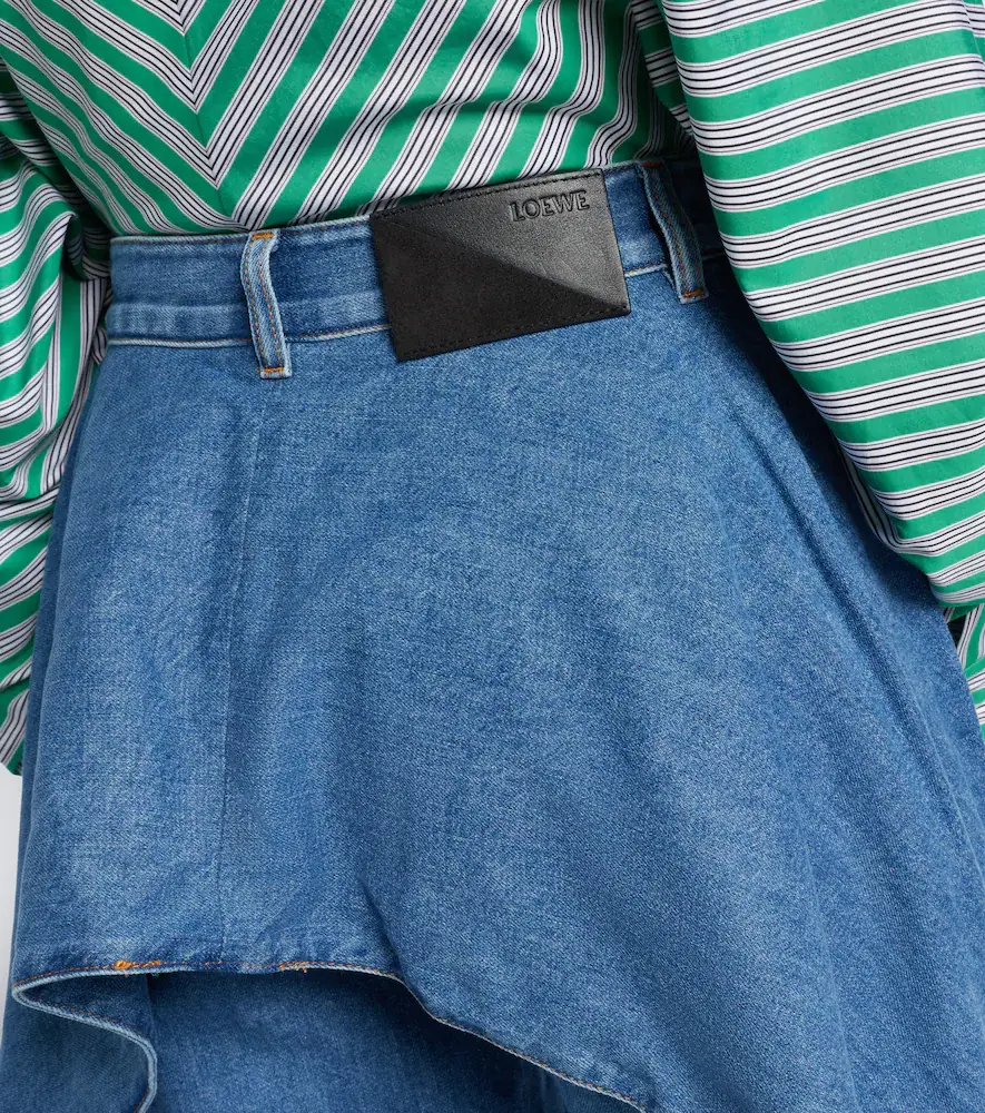 Loewe Draped wide-leg jeans | Thumbnail 6