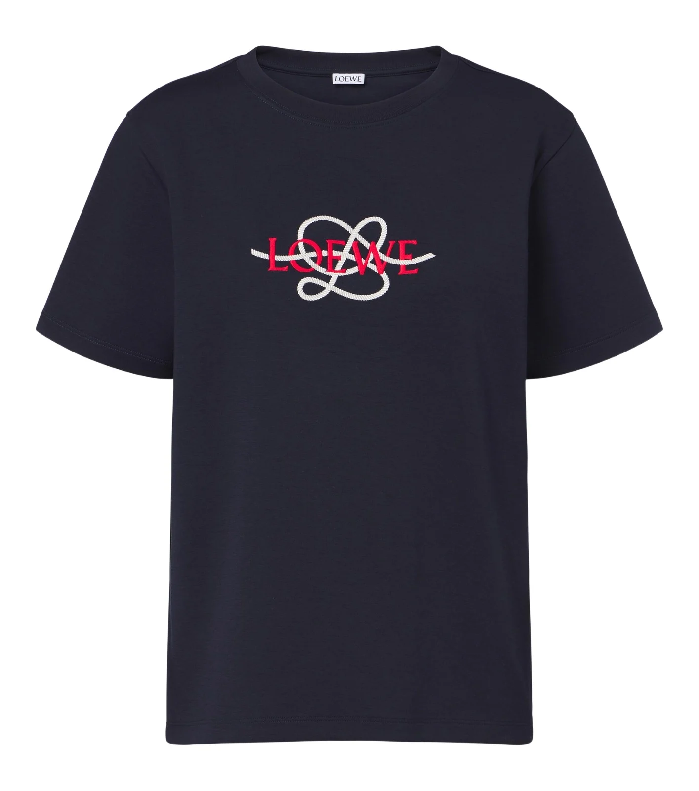 Logo cotton-blend jersey T-shirt Logo cotton-blend jersey T-shirt