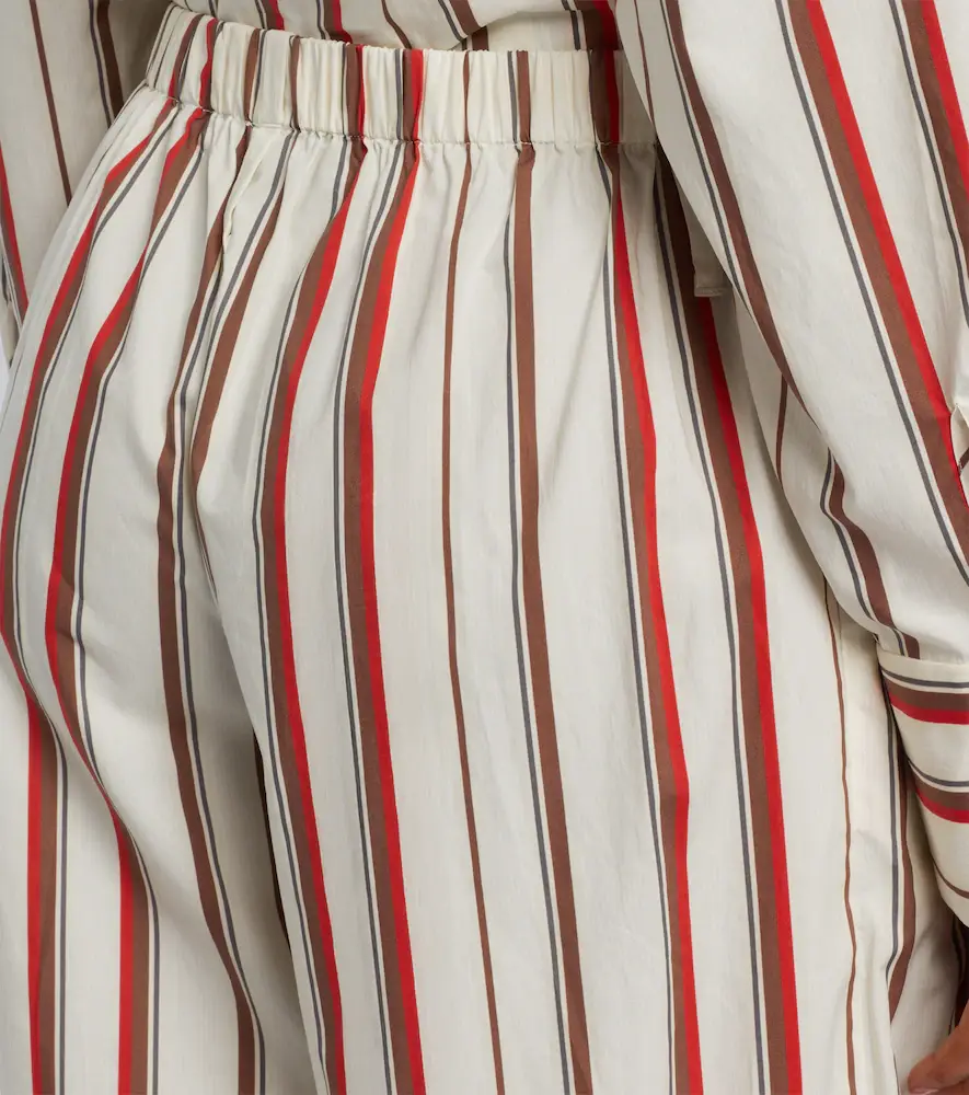 SIR. Alva striped cotton wide-leg pants | Thumbnail 3