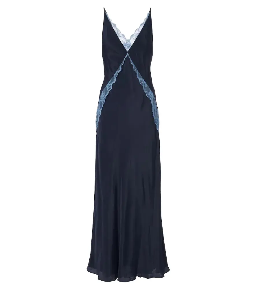 SIR Elsie lace-trimmed gown | Image 1 SIR Elsie lace-trimmed gown | Image 1