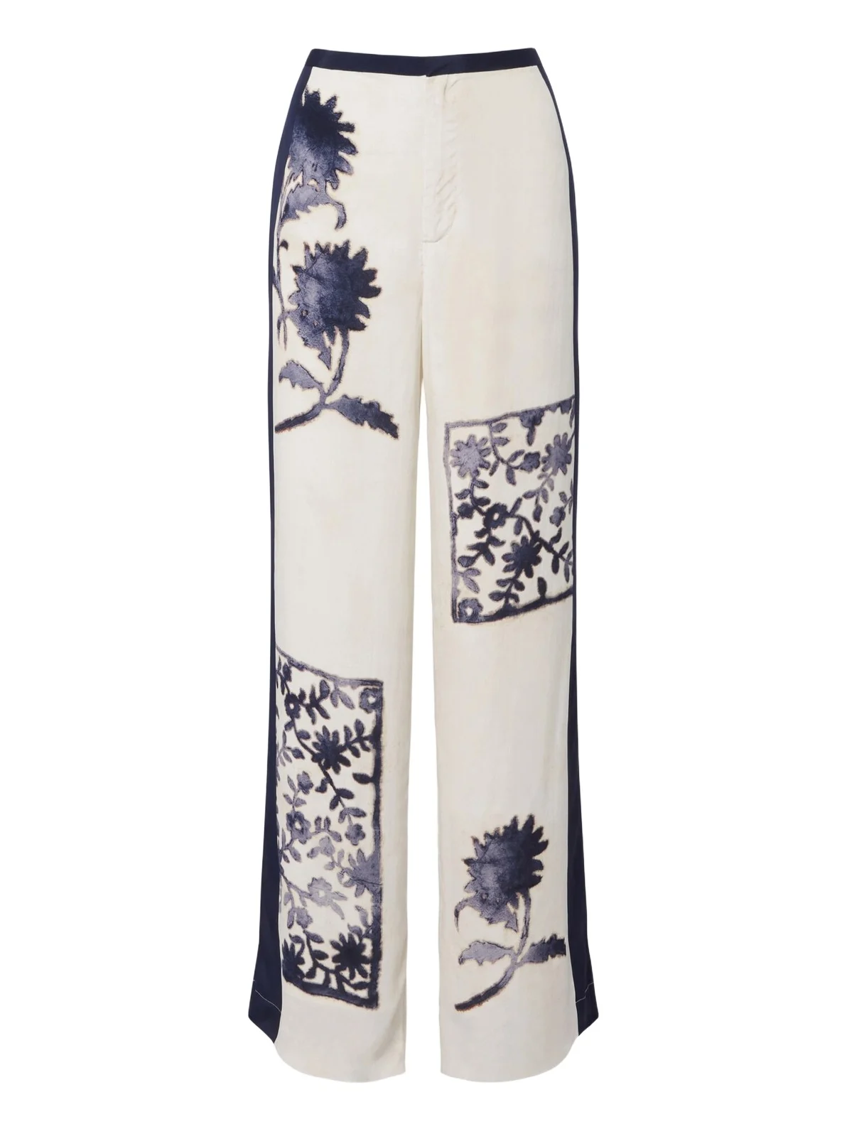 Phillipa floral wide-leg pants