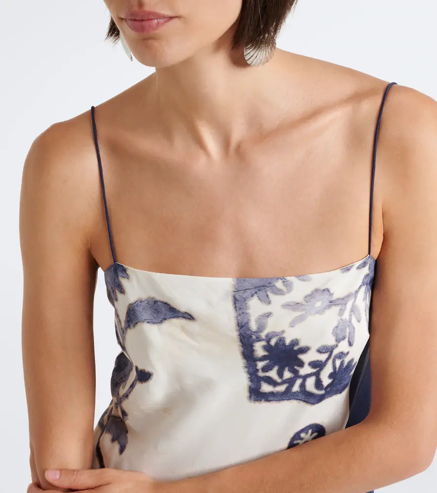 SIR. Phillipa floral slip dress | Thumbnail 5