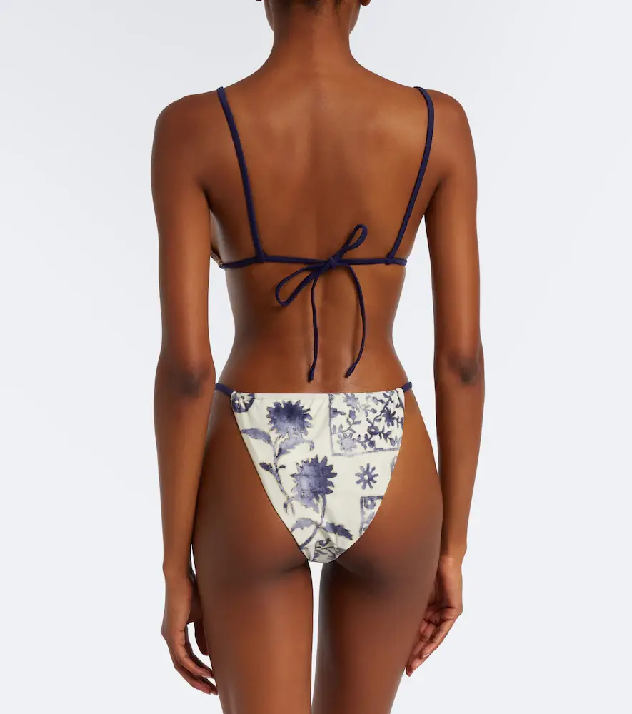 SIR. Phillipa floral bikini top | Thumbnail 2