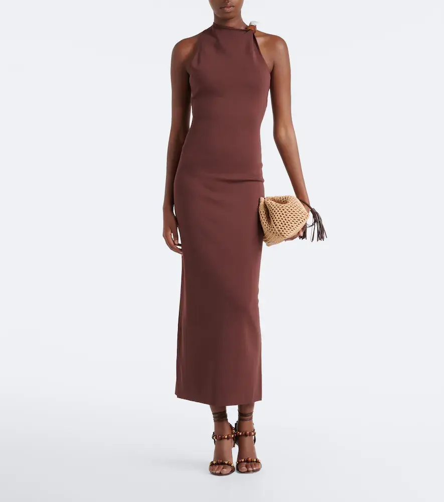 SIR. Saba embellished knitted maxi dress | Thumbnail 3