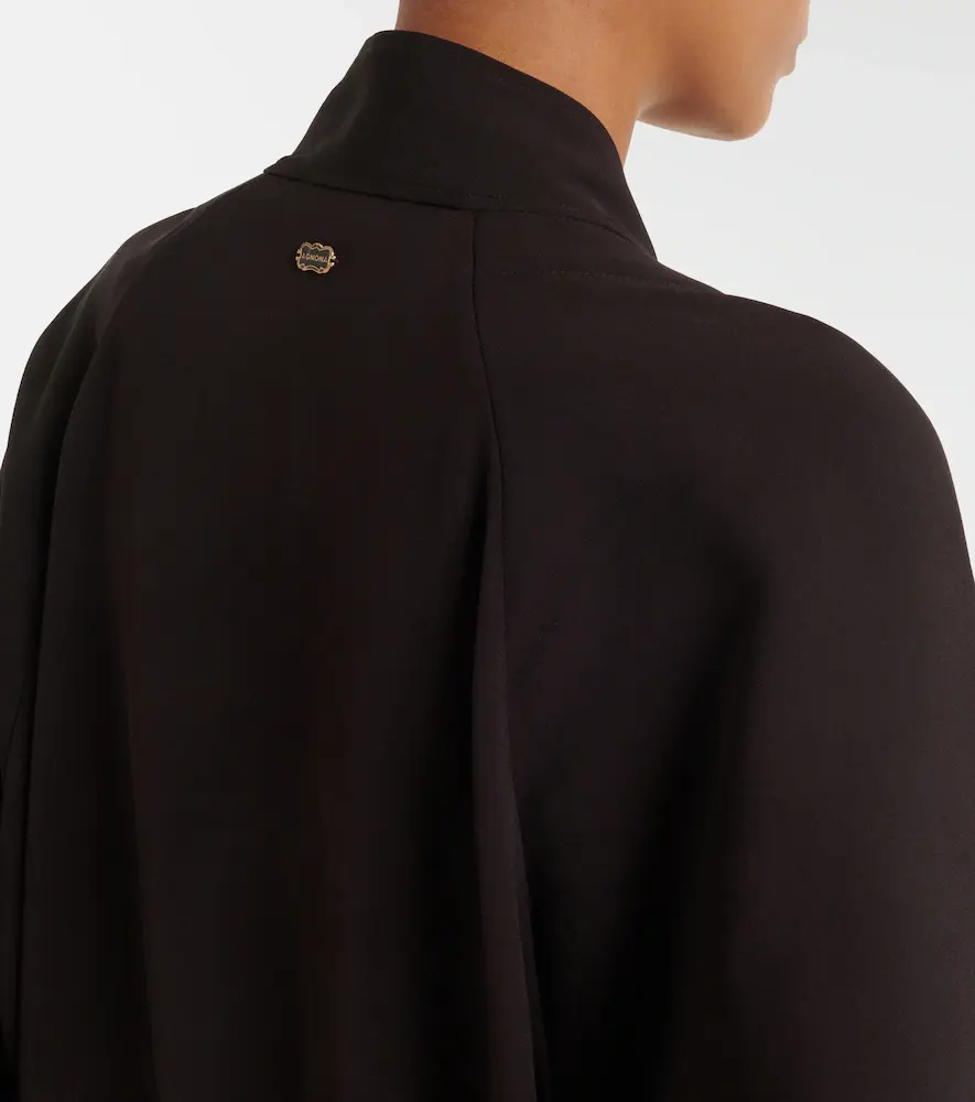 AGNONA Tie-neck jersey blouse | Thumbnail 3 AGNONA Tie-neck jersey blouse | Thumbnail 3