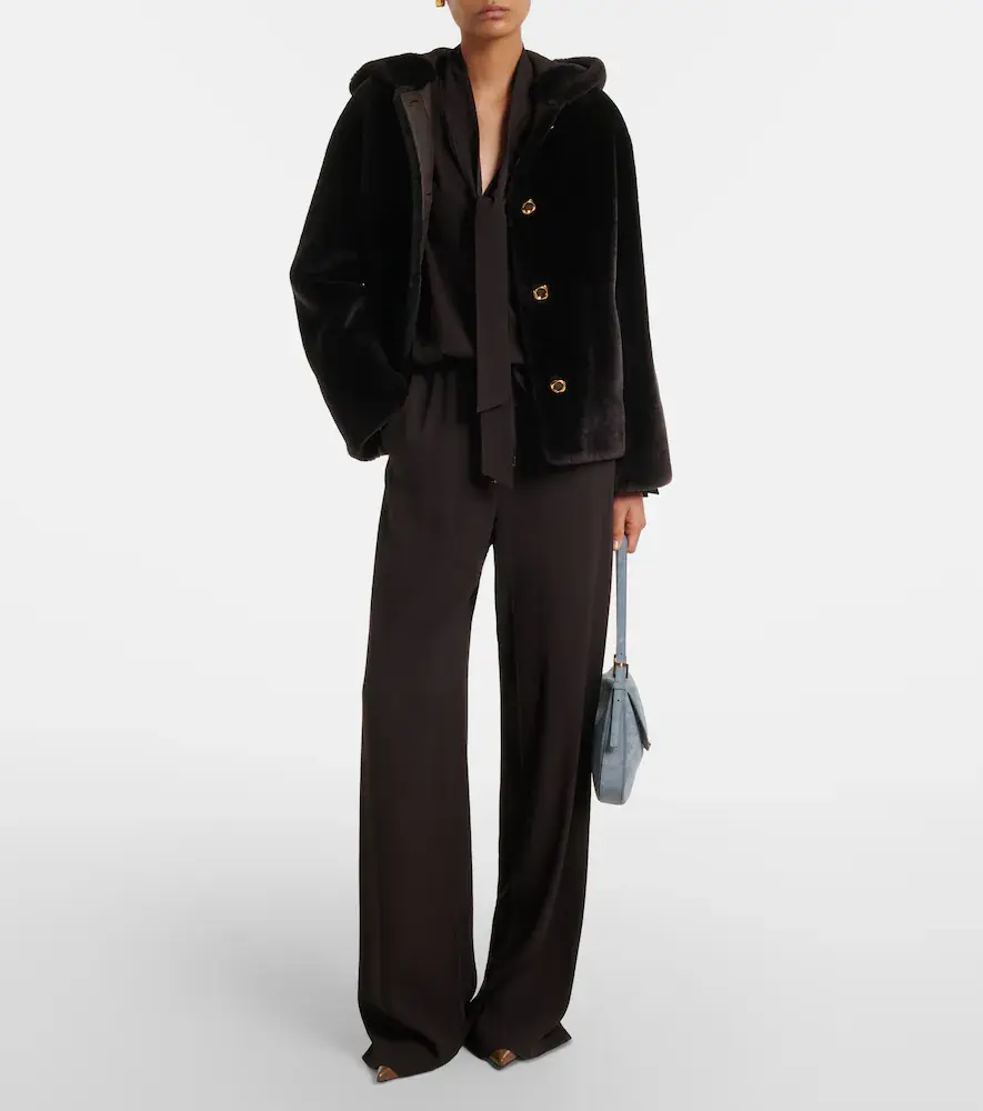 AGNONA Tie-neck jersey blouse | Thumbnail 6 AGNONA Tie-neck jersey blouse | Thumbnail 6
