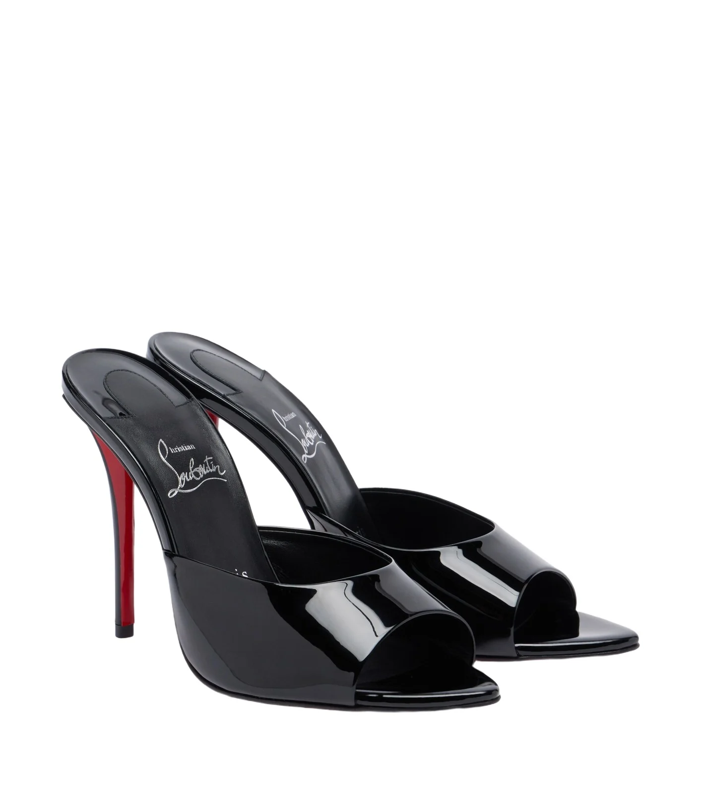 Christian Louboutin Miss Z leather mules