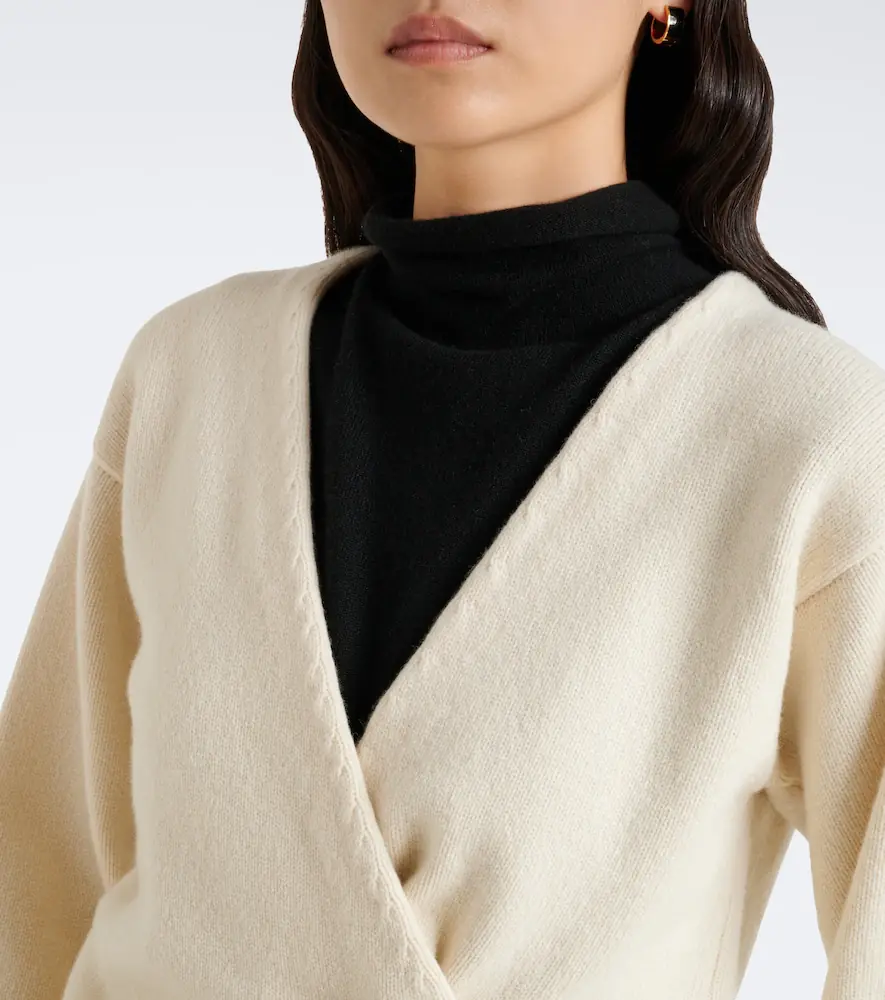 RÓHE Wool and cashmere wrap cardigan | Thumbnail 2 RÓHE Wool and cashmere wrap cardigan | Thumbnail 2
