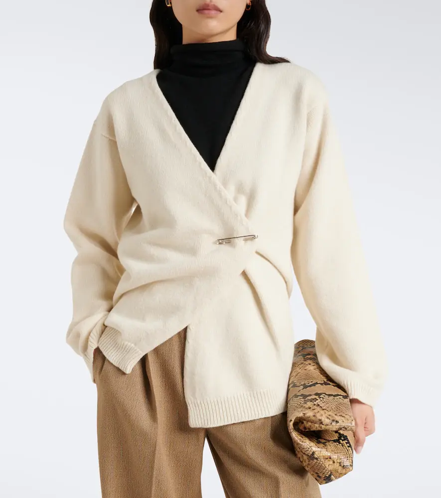 RÓHE Wool and cashmere wrap cardigan | Thumbnail 4 RÓHE Wool and cashmere wrap cardigan | Thumbnail 4