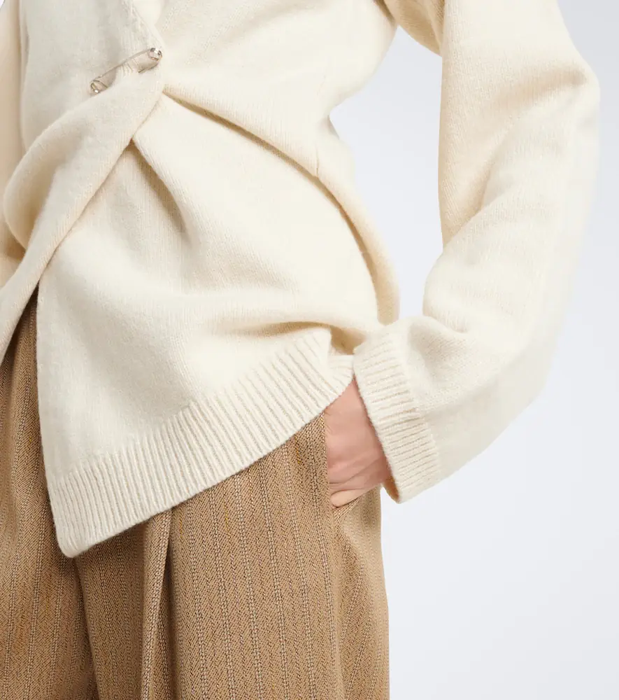 RÓHE Wool and cashmere wrap cardigan | Thumbnail 5 RÓHE Wool and cashmere wrap cardigan | Thumbnail 5