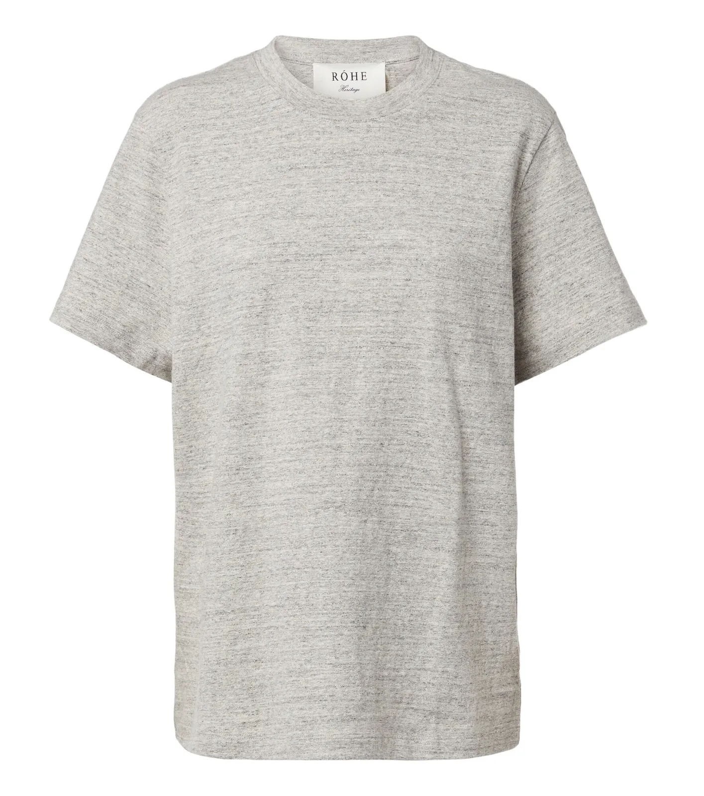 Róhe Mouliné cotton jersey T-shirt
