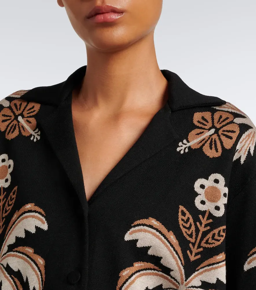 Alanui Island Roots wool and silk-blend blazer | Thumbnail 4 Alanui Island Roots wool and silk-blend blazer | Thumbnail 4